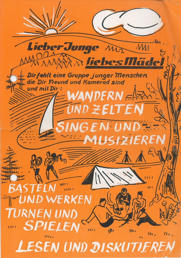 Werbeblatt (Vorderseite) aus: 3.14. (Nachlass Erhard Krämer), A 8